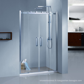 Porte de douche coulissante / Cabine de douche / Porte de douche en verre / Salle de bain